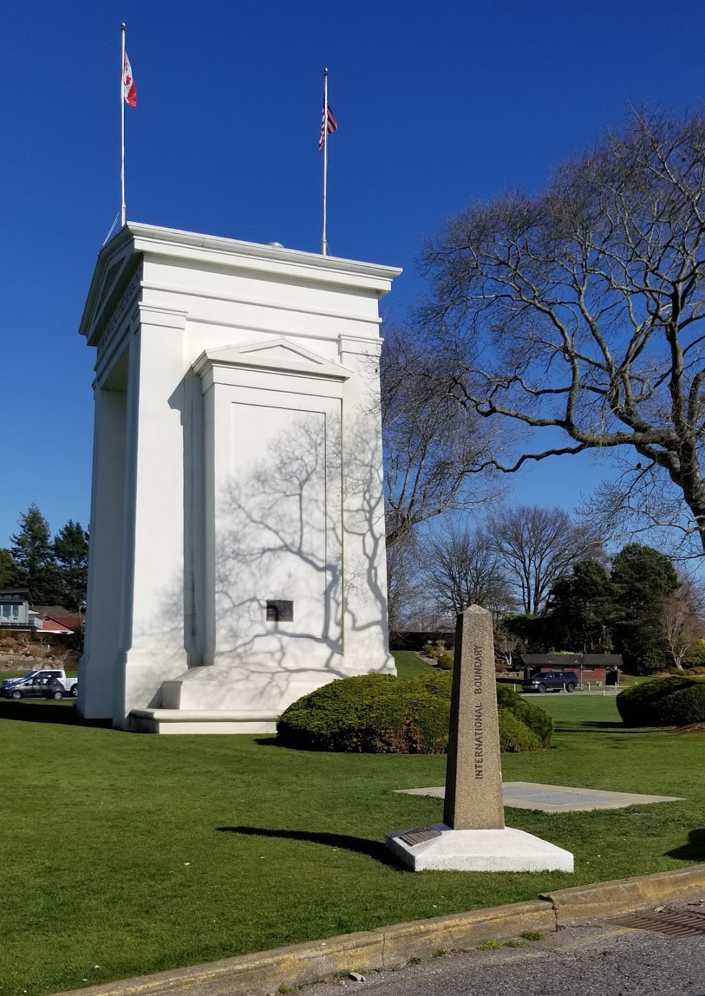 Peace Arch Historical State Park A St Blaine Wa Usa