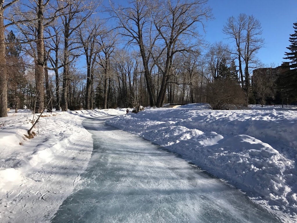 Bowness Skating Trail Bow River Pathway Calgary Ab T B Canada