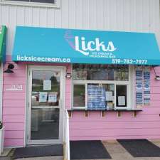 Licks Ice Cream & Milkshake Bar | 204 Carlow Rd, Port Stanley, ON N5L 1C5, Canada