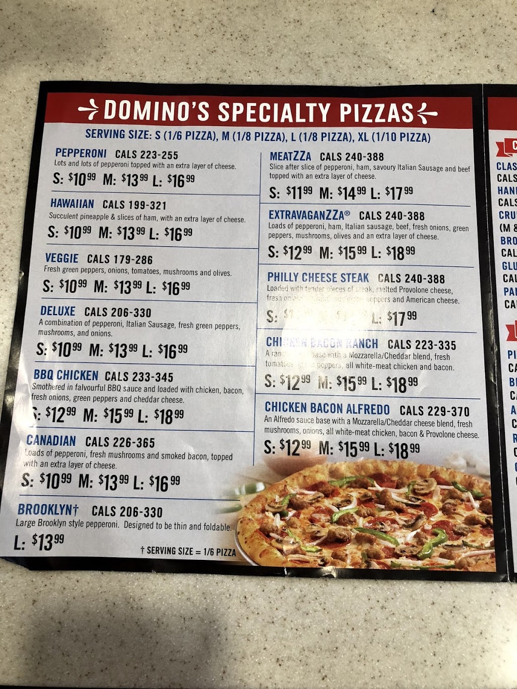 Dominos Pizza | 4585 Highway 7 West, Woodbridge, ON L4L 9T8, Canada | Phone: (905) 856-4244