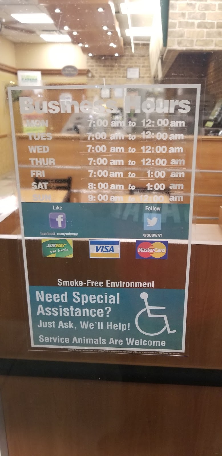 Subway | 3316 Keele Street Sheppard, Keele Plaza, Toronto, ON M3M 2H7, Canada | Phone: (416) 638-8519