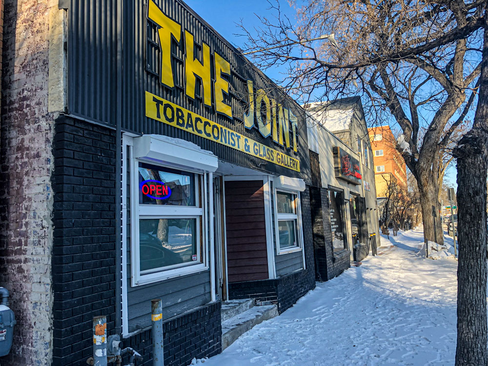 The Joint Cannabis Shop | 607 Corydon Ave, Winnipeg, MB R3L 0P3, Canada | Phone: (204) 417-7647