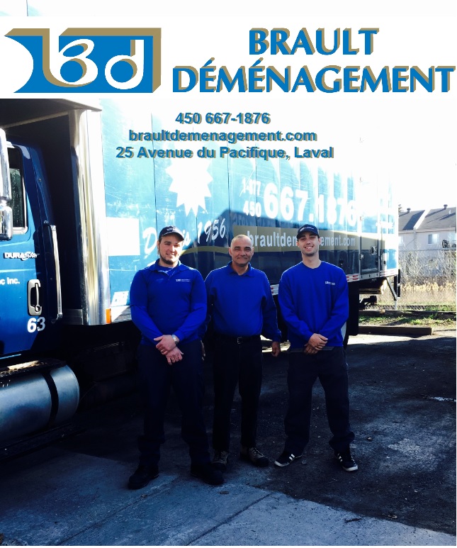 Brault Déménagement | 25 Avenue du Pacifique, Laval, QC H7N 3X6, Canada | Phone: (450) 667-1876