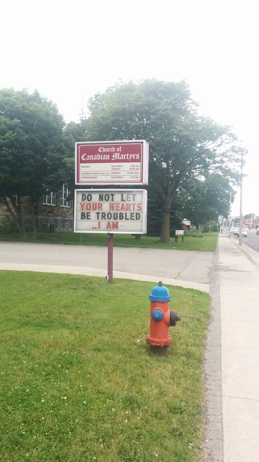 Canadian Martyrs Roman Catholic Church | 38 Emerson St, Hamilton, ON L8S 2X3, Canada | Phone: (905) 528-4632