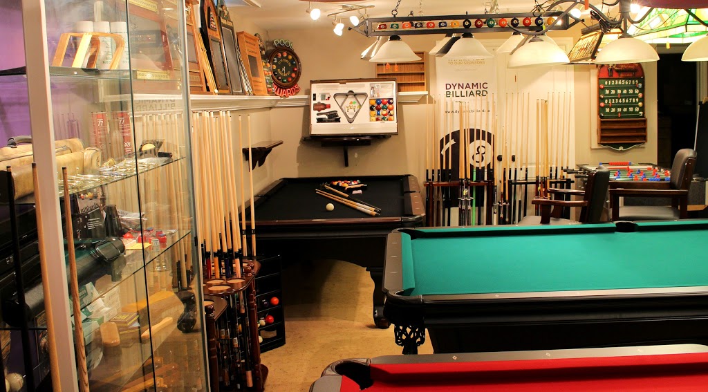 Dynamic Billiard Sales & Service | 6587 Alderwood Trail, Mississauga, ON L5N 6W2, Canada | Phone: (905) 616-5159