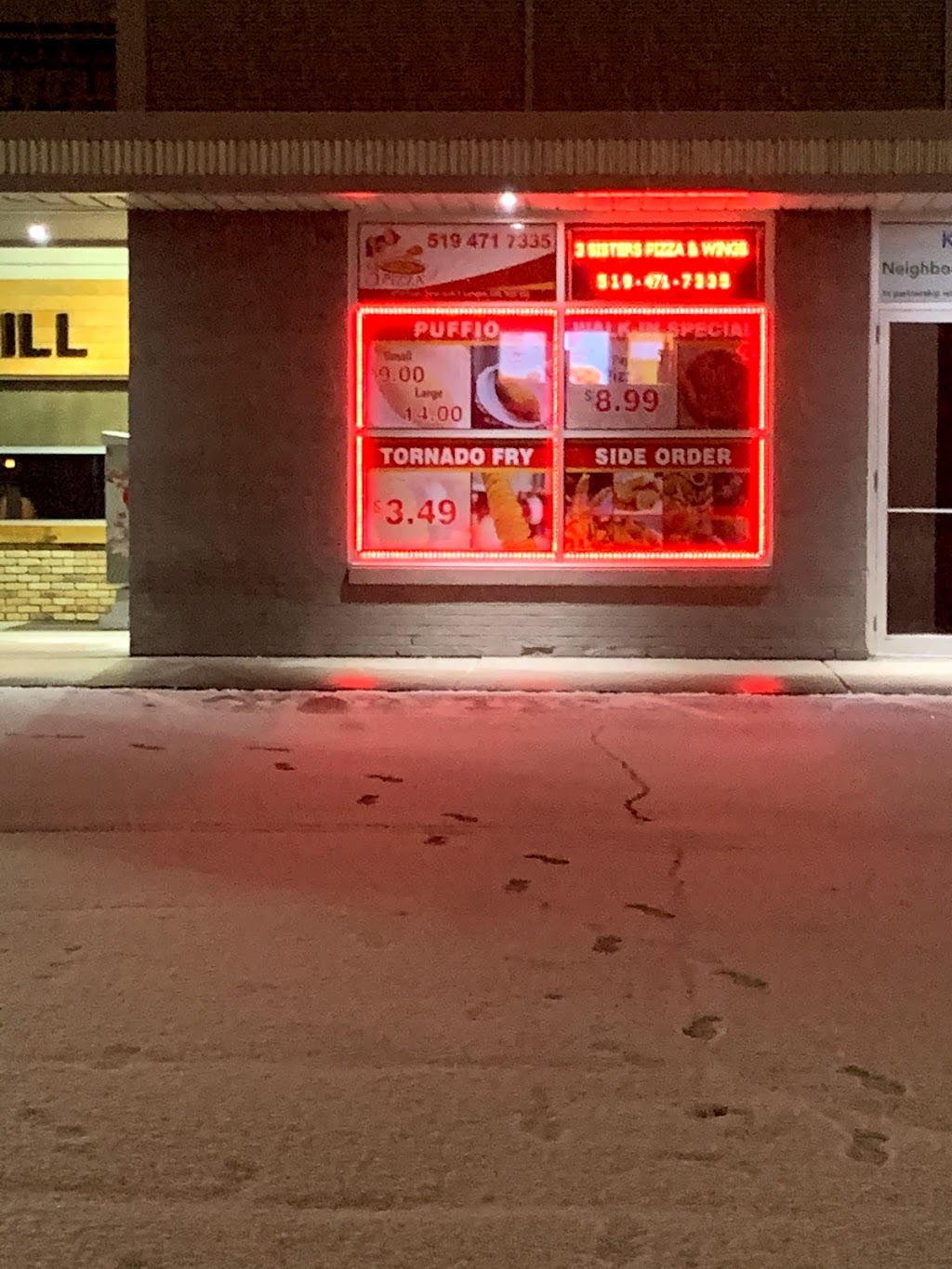 3 Sisters Pizza & Wings | 1050 Kipps Ln #7, London, ON N5Y 4S5, Canada | Phone: (519) 471-7335