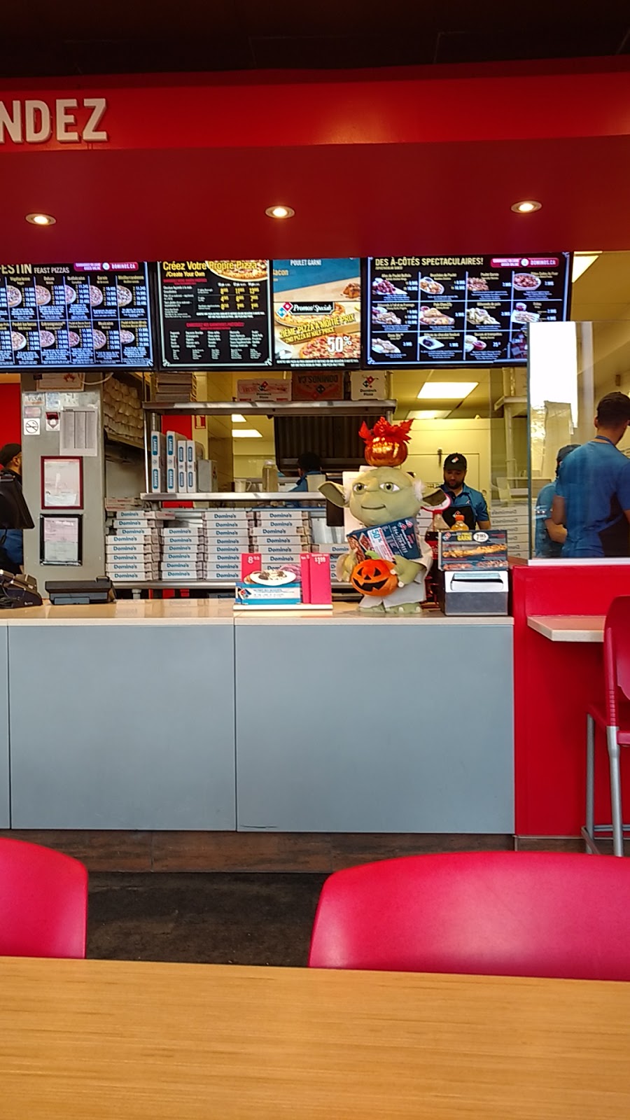 Dominos | 3290 Boulevard Rosemont, Montréal, QC H1X 1K2, Canada | Phone: (514) 729-9111
