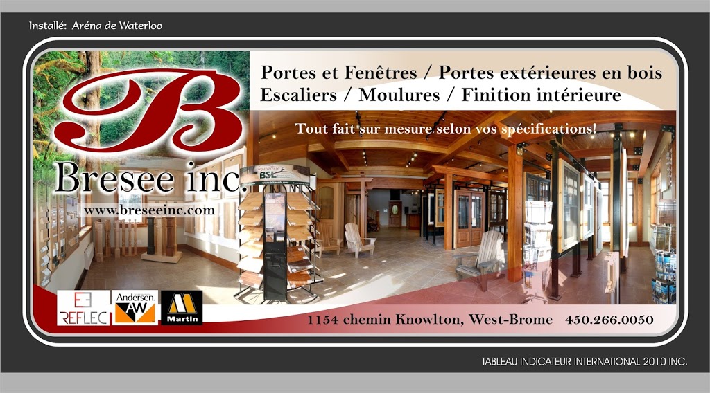 Ébénisterie Bresee Inc, West Brome Cantons-de-lest | 1154 Chemin Knowlton, West Brome, QC J0E 2P0, Canada | Phone: (450) 266-0050