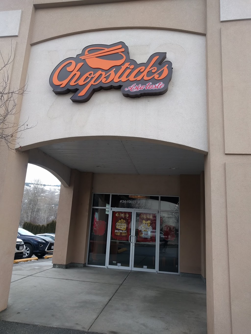 Chopsticks | 10071 Main St, Lake Country, BC V4V 1S6, Canada | Phone: (250) 766-1111