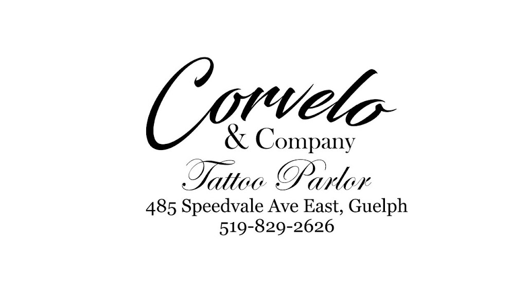 Corvelo & Company Tattoo Parlor | 485 Speedvale Ave E, Guelph, ON N1E 6J2, Canada | Phone: (519) 829-2626