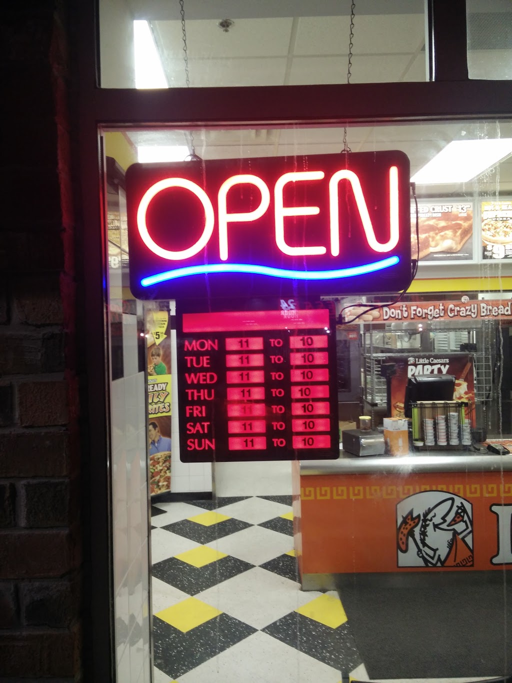 Little Caesars Pizza | 109 Young St, Alliston, ON L9R 0E9, Canada | Phone: (705) 434-9993