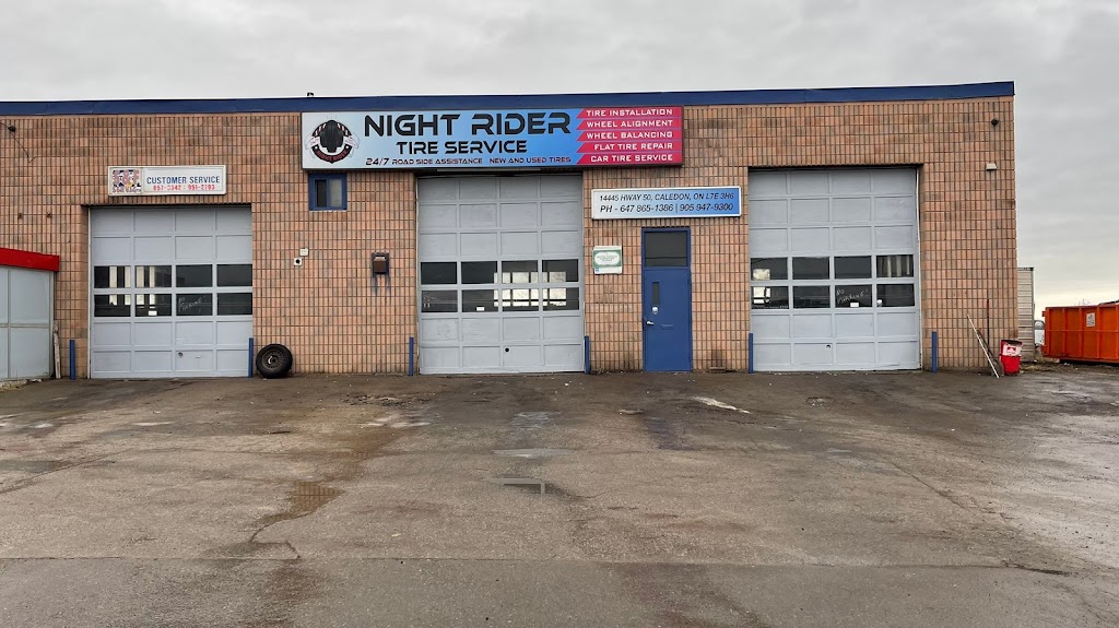 Night Rider Tire Service | 14445 Hwy 50, Caledon, ON L7E 3H6, Canada | Phone: (647) 865-1386