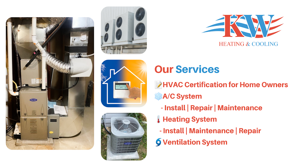 Kw heating & cooling | 525 Rivertrail Ave, Kitchener, ON N2A 0K1, Canada | Phone: (647) 570-1522