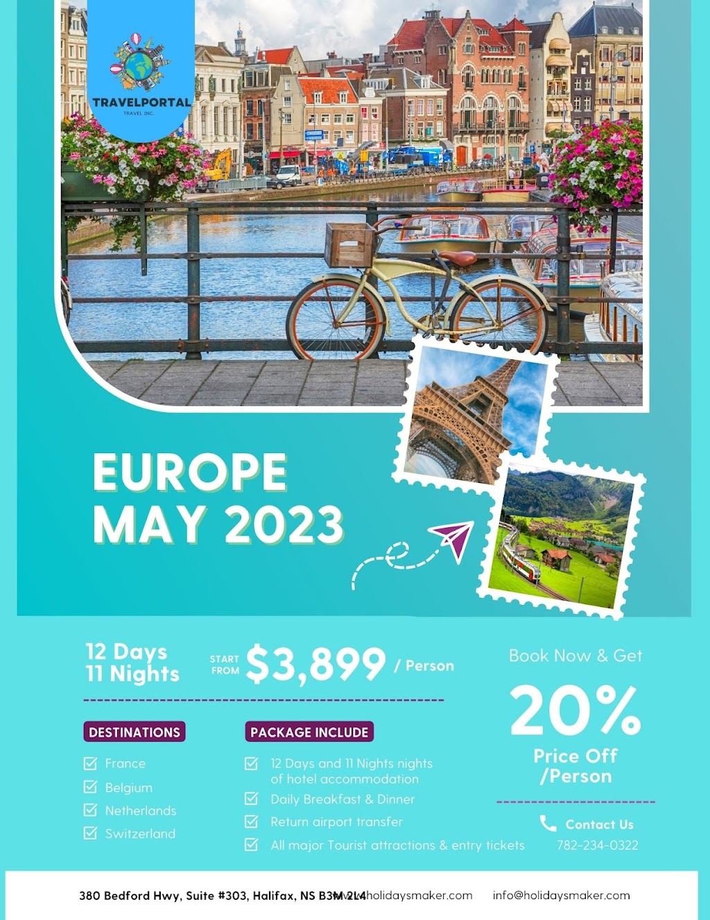 Travelportal Travel Inc. | 380 Bedford Hwy Suite 303, Halifax, NS B3M 2L4, Canada | Phone: (782) 234-0322