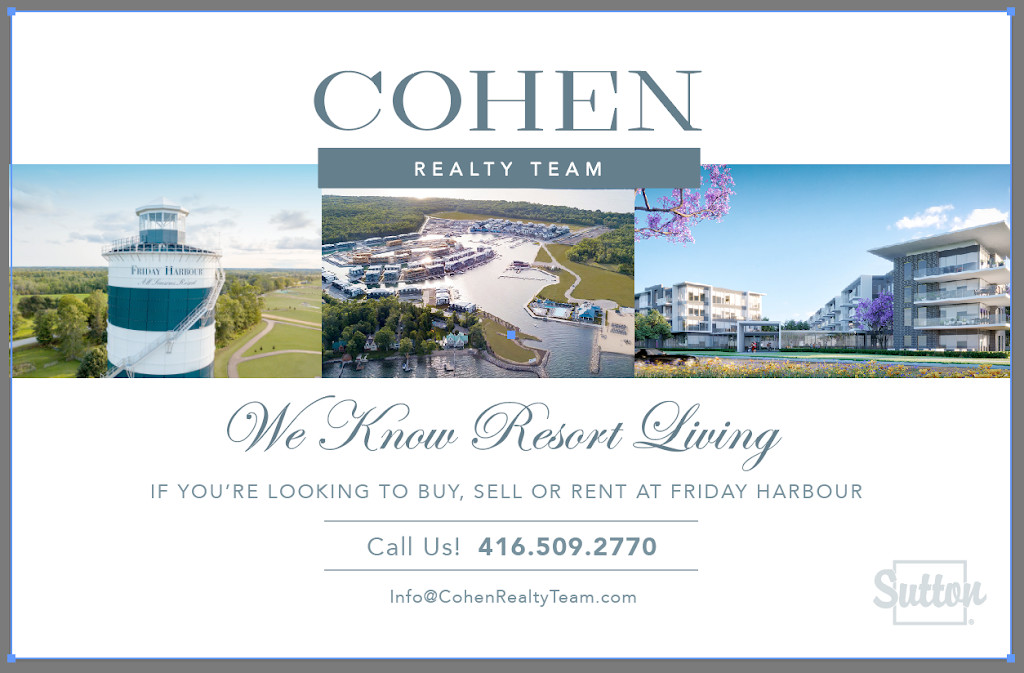 Cohen Realty Team | 241 Sea Ray Ave Unit A217, Innisfil, ON L9S 2P7, Canada | Phone: (416) 509-2770