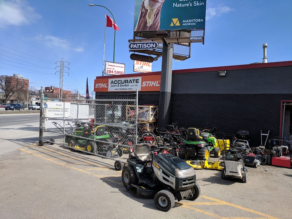 Accurate Lawn and Garden Equipment | 344 Pembina Hwy, Winnipeg, MB R3L 2E7, Canada | Phone: (204) 284-5950