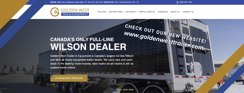 Golden West Trailer & Equipment Ltd | 1802 Stadacona St W, Moose Jaw, SK S6H 7N5, Canada | Phone: (306) 692-7402