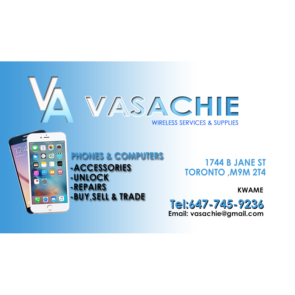 Vasachie wireless | 1744B Jane St, York, ON M9N 2S9, Canada | Phone: (647) 745-9236