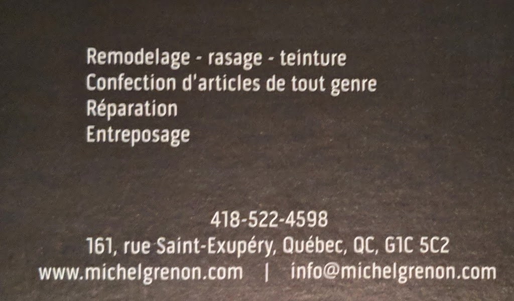 Michel Grenon Fourrures | 161 Rue St Exupéry, Québec, QC G1C 5C2, Canada | Phone: (418) 522-4598