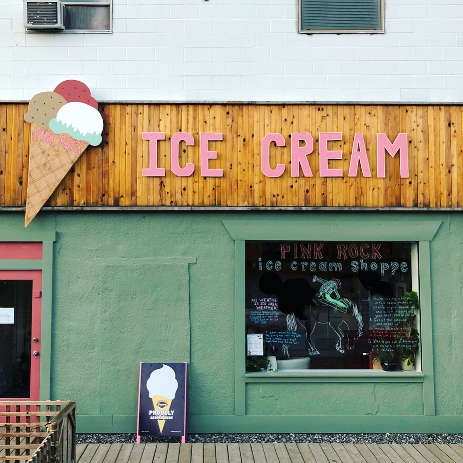 Pink Rock Ice Cream Shoppe | cafe | 2505 Pleasant Valley Blvd, Armstrong, BC V0E 1B0, Canada