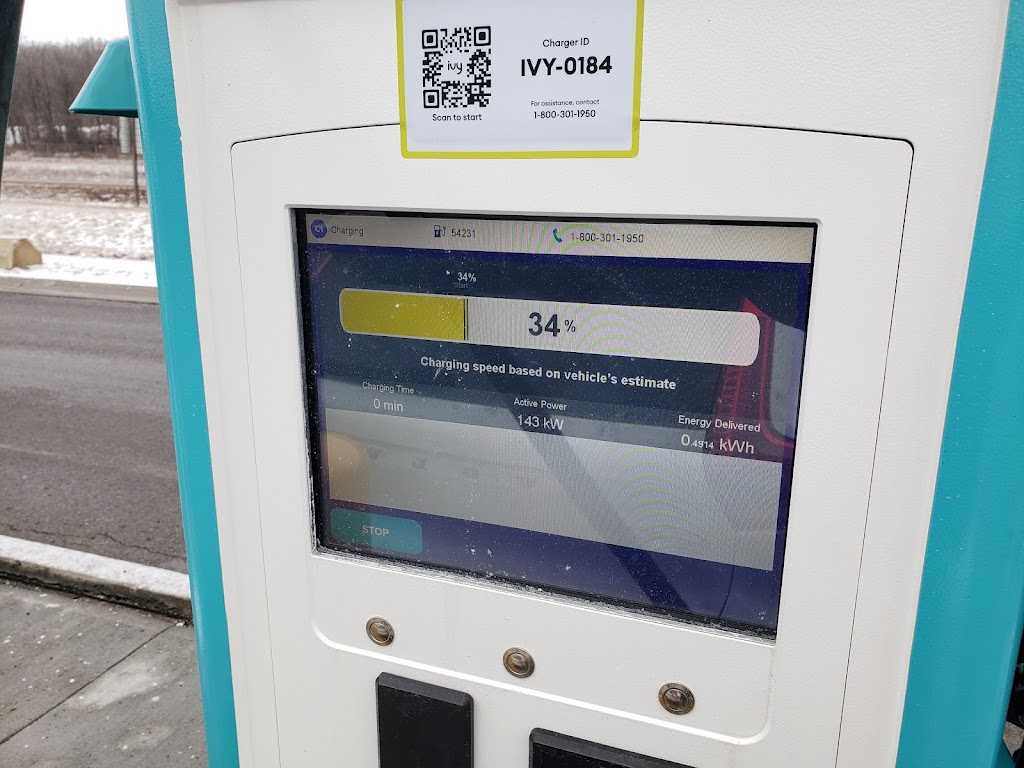 Ivy Charging Station | 17227 ON-401, Brighton, ON K0K 1H0, Canada | Phone: (800) 301-1950