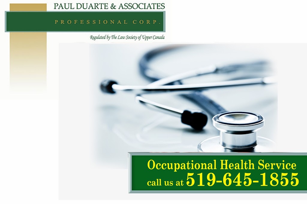 Paul Duarte & Associates | 630 Wharncliffe Rd S #3, London, ON N6J 4V7, Canada | Phone: (519) 645-1855
