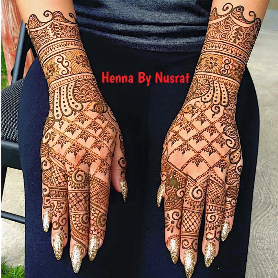 Henna By Nusrat | 34 Springwood Heights Crescent, Brampton, ON L6P 2C3, Canada | Phone: (647) 997-6786