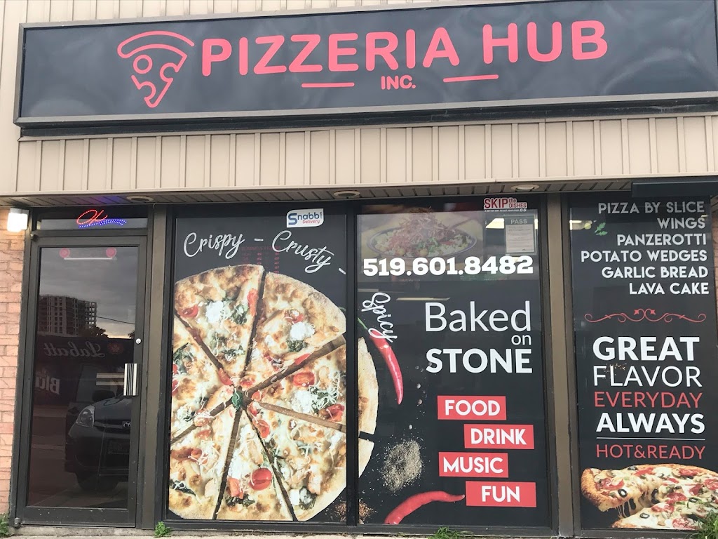 PIZZERIA HUB | 240 Richmond St, London, ON N6B 2H6, Canada | Phone: (519) 601-8482