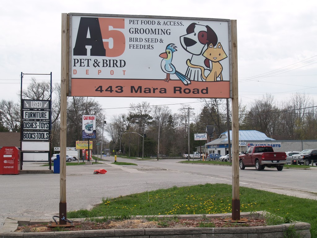 A5 Pet & Bird Depot & Propane Refill Center | pet store | 443 Mara Rd, Beaverton, ON L0K 1A0, Canada | 7054267324 OR +1 705-426-7324