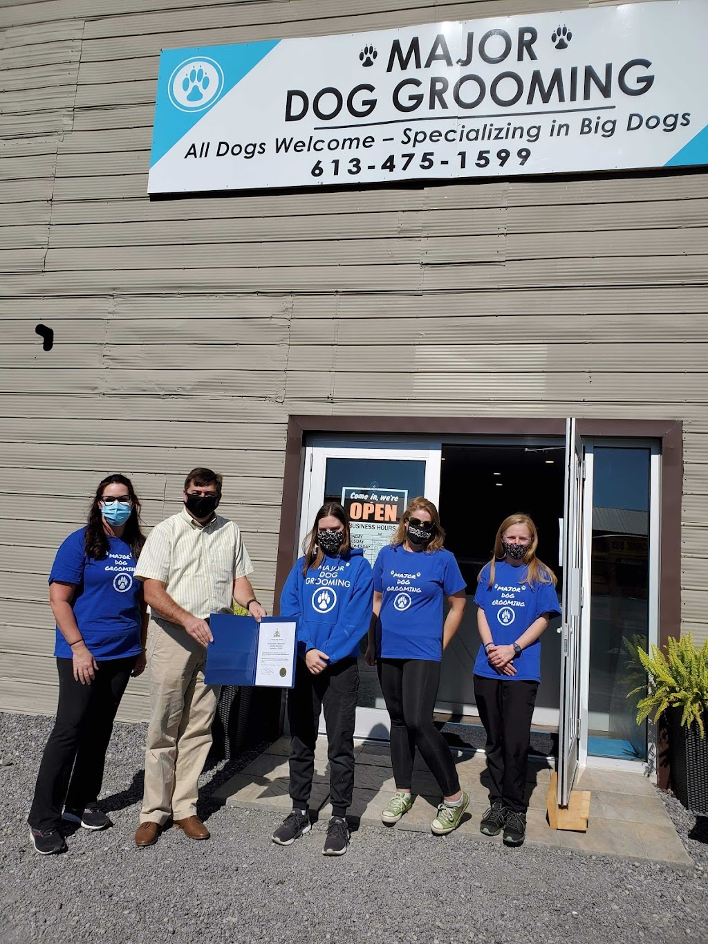 MAJOR Dog Grooming | 215 Lisgar St, Brighton, ON K0K 1H0, Canada | Phone: (613) 475-1599