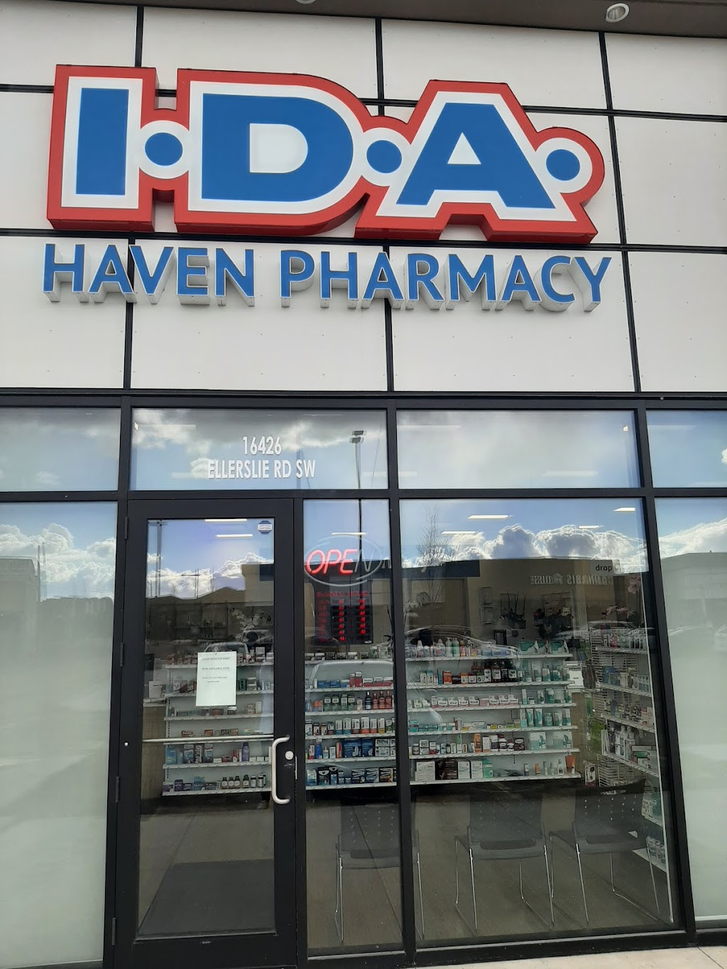 Haven Ida Pharmacy | 16426 Ellerslie Rd SW, Edmonton, AB T6W 4S8, Canada | Phone: (780) 540-8929
