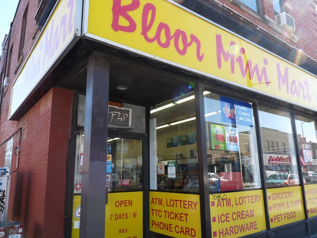 Bloor Mini Mart | store | 746 Dovercourt Rd, Toronto, ON M6H 2W8, Canada | 4165321614 OR +1 416-532-1614