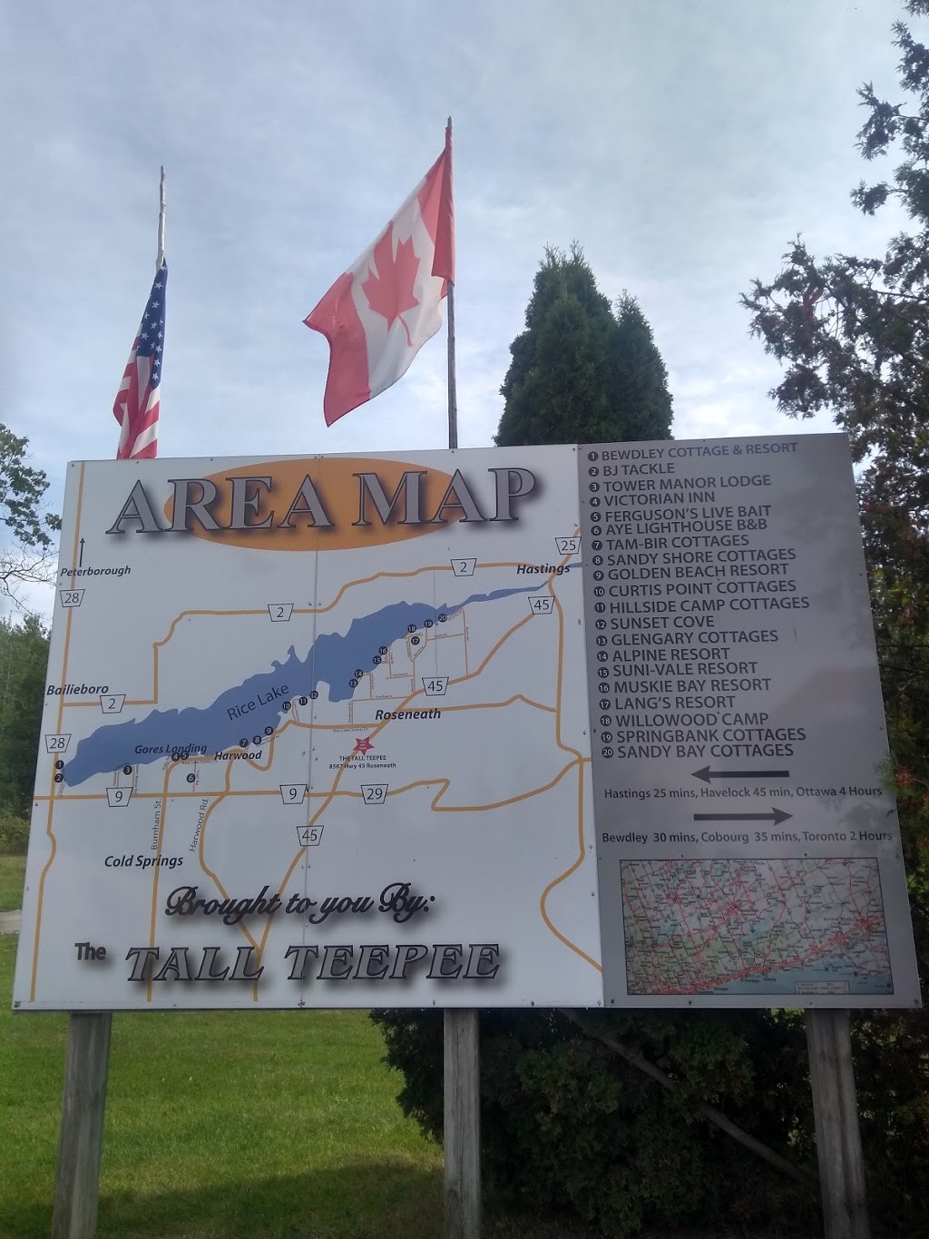 Tall Teepee family restaurant | 8567 45, Roseneath, ON K0K 2X0, Canada | Phone: (905) 352-3147