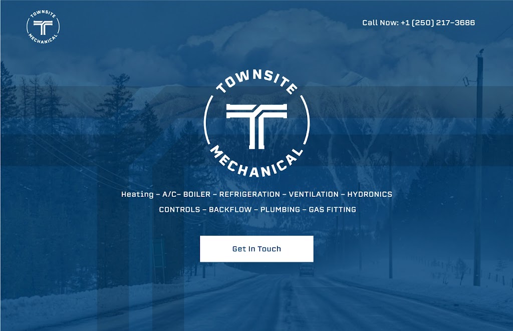 Townsite Mechanical Ltd | plumber | 41 Wallinger Ave, Kimberley, BC V1A 1Y6, Canada | 2505200511 OR +1 250-520-0511