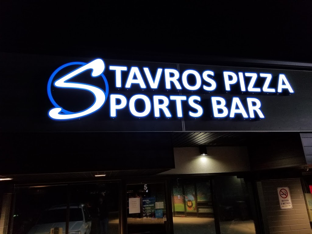 Stavros Pizza & Sports Bar | 5-7750 Ranchview Dr NW #5, Calgary, AB T3G 1Y9, Canada | Phone: (403) 239-5531