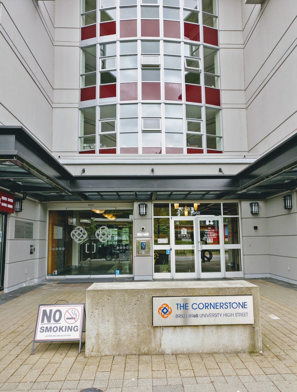 The Cornerstone | 8950 University High St, Burnaby, BC V5A 4Y8, Canada | Phone: (855) 327-3835