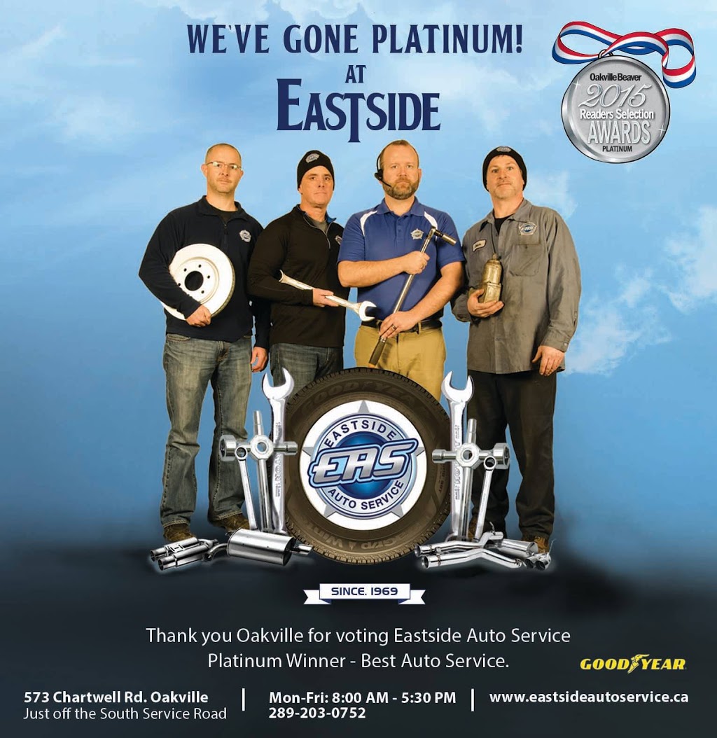 Eastside Auto Service | 573 Chartwell Rd, Oakville, ON L6J 4A8, Canada | Phone: (289) 856-3278