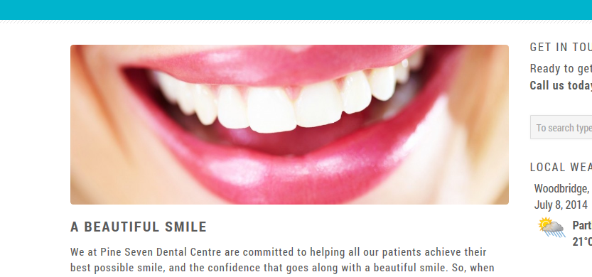 Pine Seven Dental Centre | 4697 Hwy #7 Suite 100, Woodbridge, ON L4L 1S6, Canada | Phone: (905) 856-2535