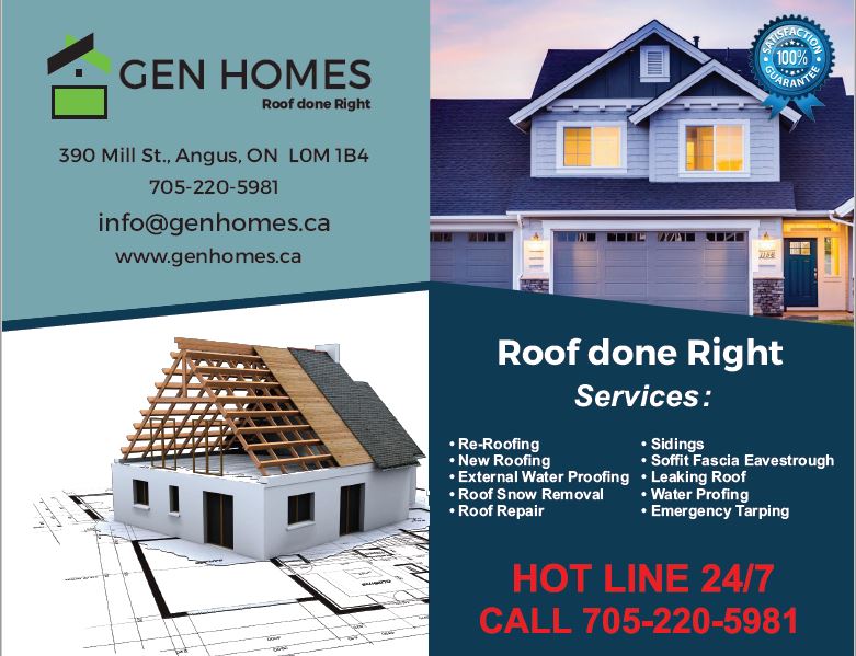 Gen Homes Corp. | 390 Mill St, Angus, ON L0M 1B4, Canada | Phone: (705) 220-5981