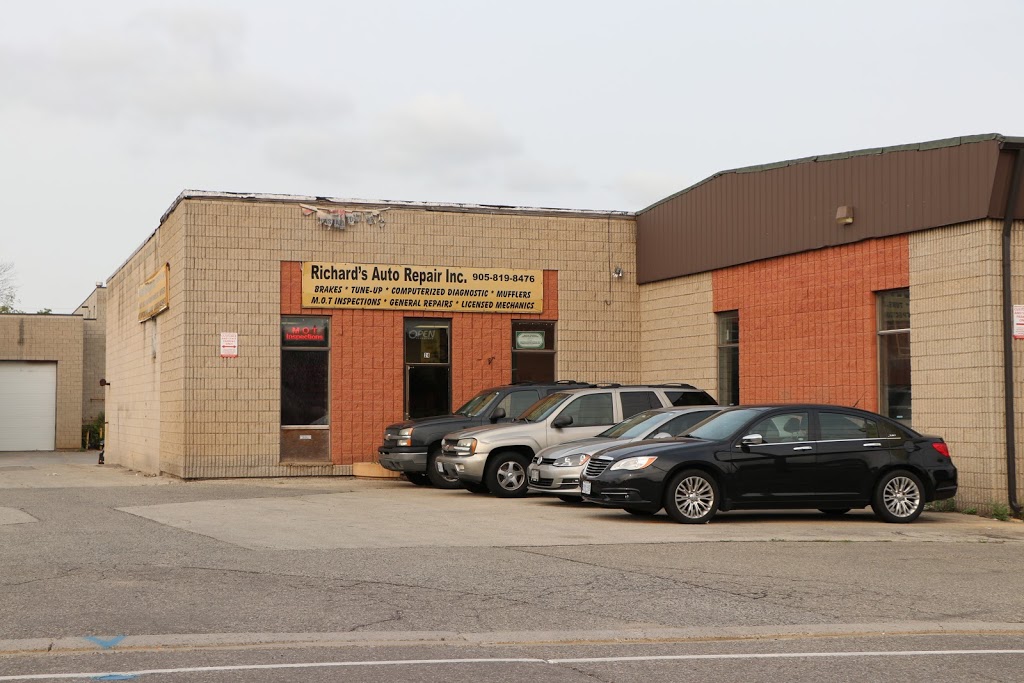 Richards Auto Repair Inc | 66 Thomas St Unit #24, Mississauga, ON L5M 2P3, Canada | Phone: (905) 819-8476