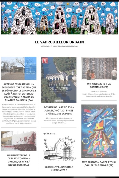 Le Vadrouilleur urbain (arts visuels) | Arrondissement, Montréal, QC H1R, Canada | Phone: (438) 928-3075