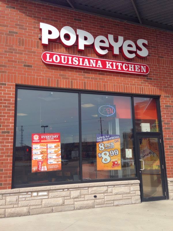 Popeyes Louisiana Kitchen | 579 Kerr St #14, Oakville, ON L6K 3E1, Canada | Phone: (905) 339-0909