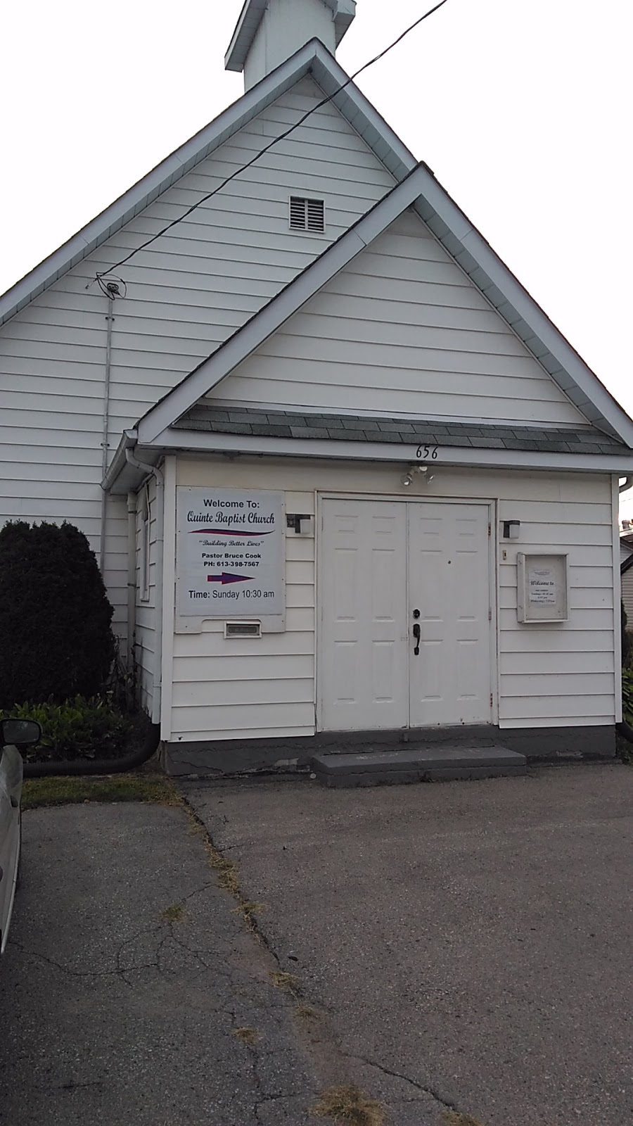 Quinte Baptist Church | 656 Front St, Trenton, ON K8V 4R8, Canada | Phone: (613) 813-7711