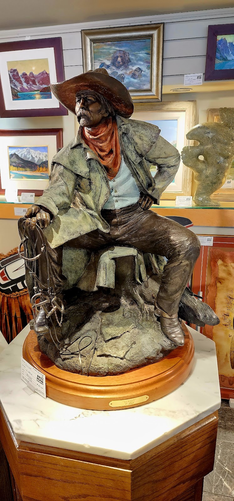 Art Of Man Gallery | 111 Lake Louise Dr, Lake Louise, AB T0L 1E0, Canada | Phone: (403) 522-3684