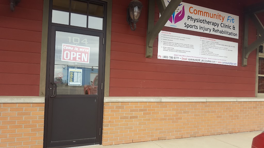 COMMUNITY FIT PHYSIOTHERAPY CLINIC | 5265 45 St Bay 4, Lacombe, AB T4L 2A2, Canada | Phone: (403) 786-9777