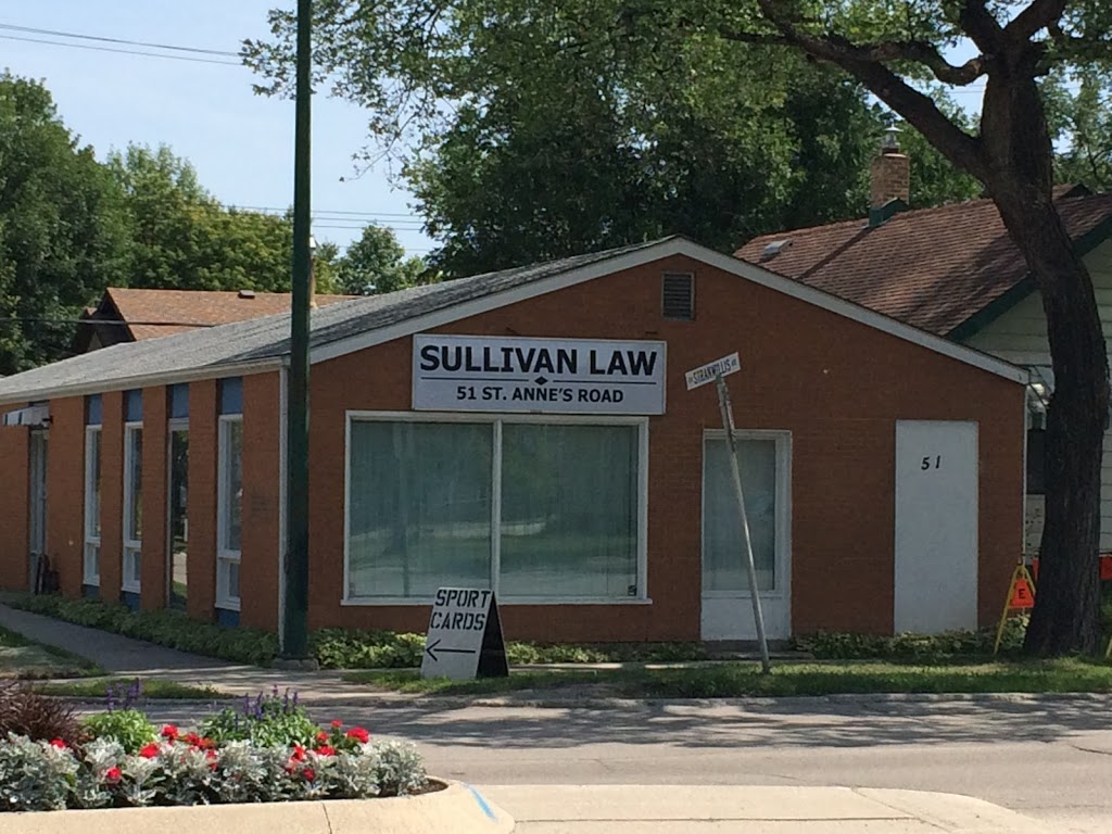 Sullivan Law | 51 St Annes Rd Unit B, Winnipeg, MB R2M 2Y4, Canada | Phone: (204) 233-6246