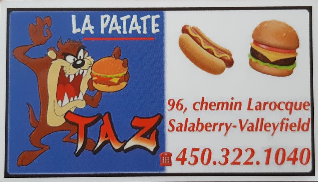 Patate Le Taz | 96 Chemin Larocque, Salaberry-de-Valleyfield, QC J6T 4A7, Canada | Phone: (450) 322-1040