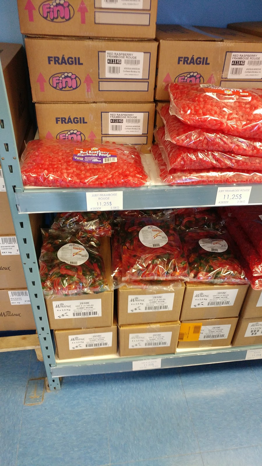 Mondoux Confectionery inc | 1610 Place de Lierre, Laval, QC H7G 4X7, Canada | Phone: (450) 669-1311