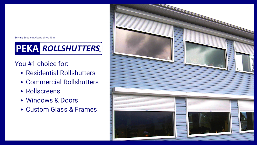 Peka Rollshutters Ltd | 1220 3 Ave S, Lethbridge, AB T1J 0J9, Canada | Phone: (403) 329-4597