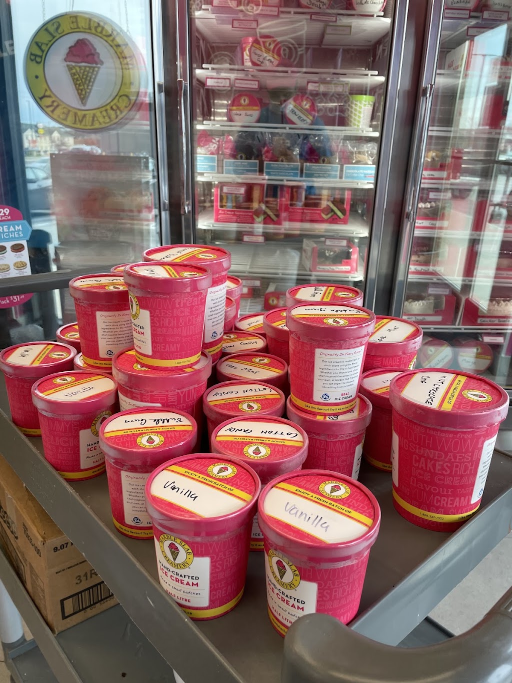 Marble Slab Creamery | 547 Norwich Ave #5, Woodstock, ON N4S 7V8, Canada | Phone: (519) 533-1751